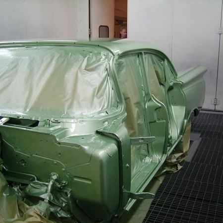 Oldsmobile 1959 Abgeklebt zum lackieren.