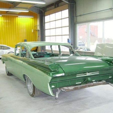 Oldsmobile 1959 Zwischenstand vom lackieren.