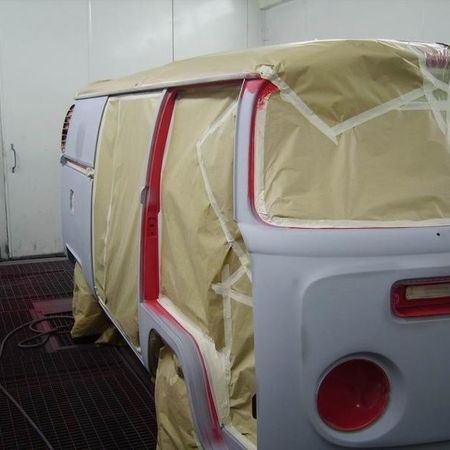 VW Bus T2 Auftrag der Grundbais.